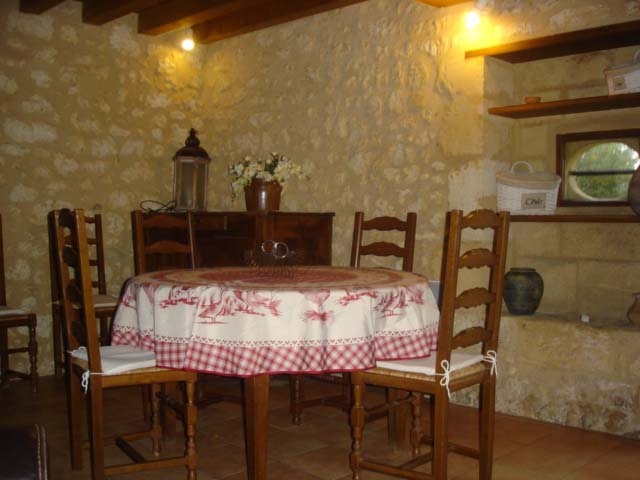 Salle à manger petite maison